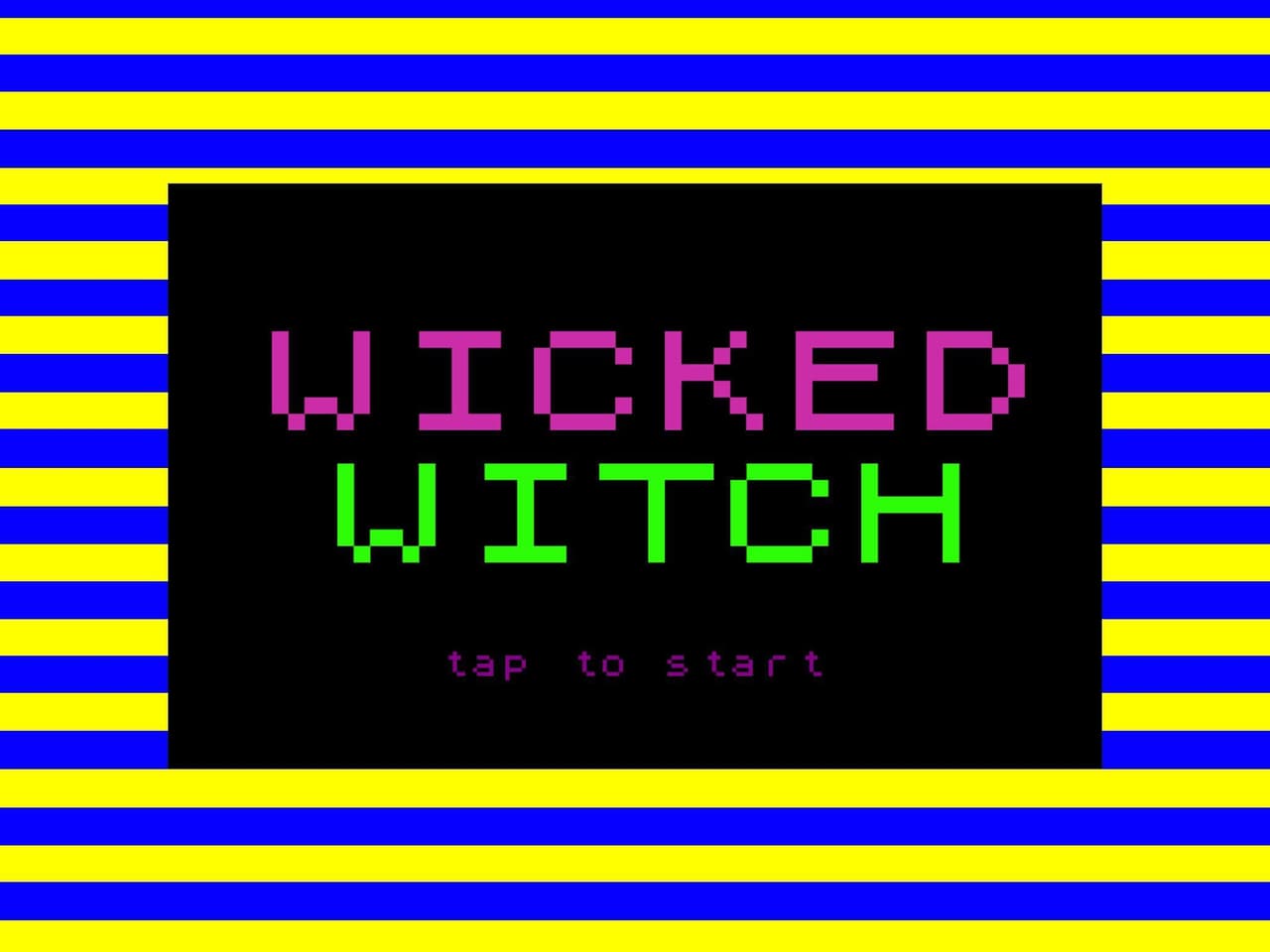 Wicked Wicked: ZX Spectrum Demake screenshot 4