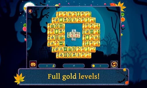Halloween Night 2 Mahjong Free screenshot 6
