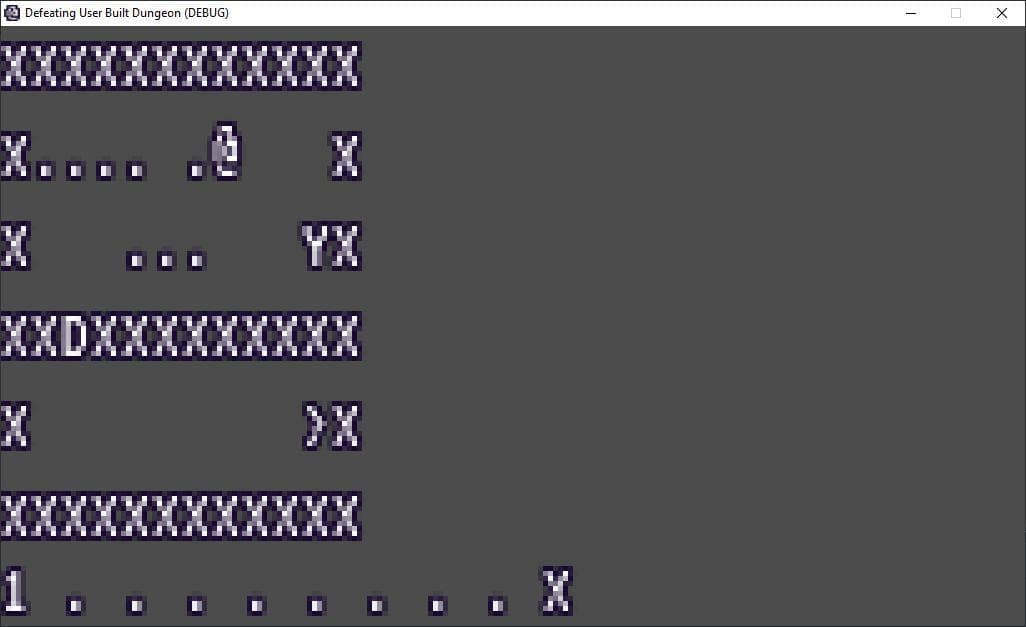 Defeating User Built Dungeon