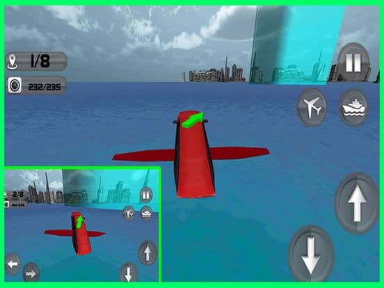 Floating Limo Flying Car Simulator - Futuristic Driving Stunts - Airplane Flight Pilot screenshot 3