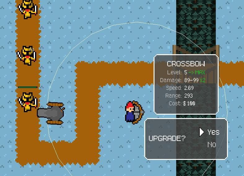 Pixel Defense (lukephilipps) screenshot 2