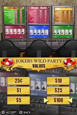 Golden Nugget Casino DS screenshot 6