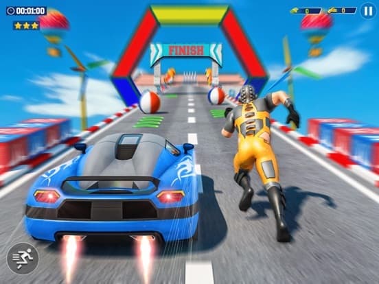 Flying Rope Hero Man Fight screenshot 4