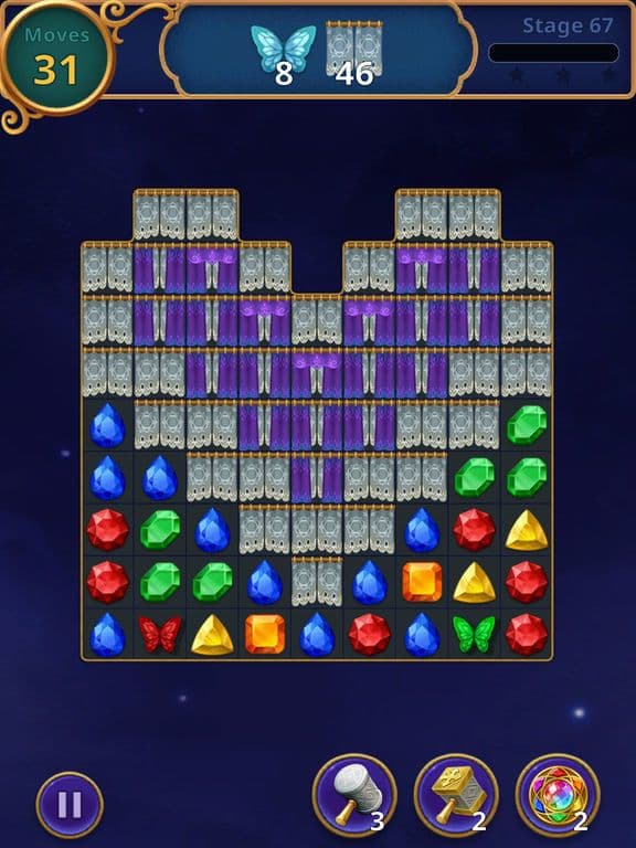 Jewels Magic: Mystery Match3 screenshot 5