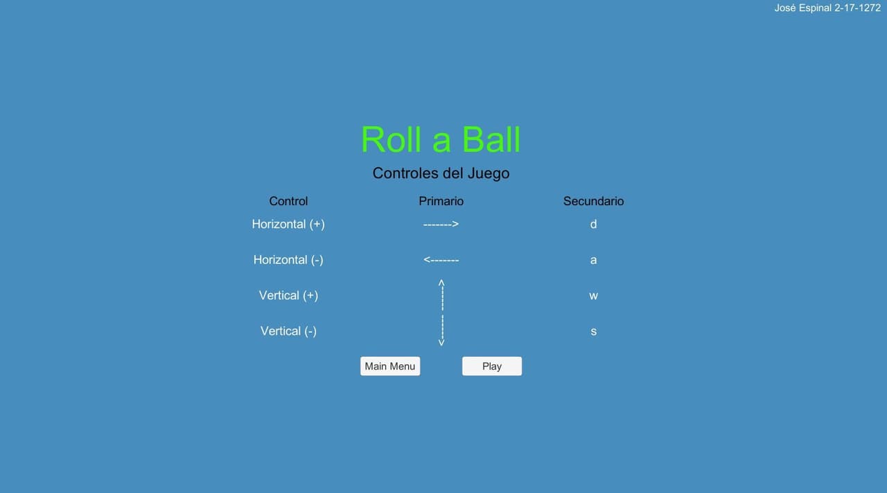 Roll a Ball (GhostFrancis)