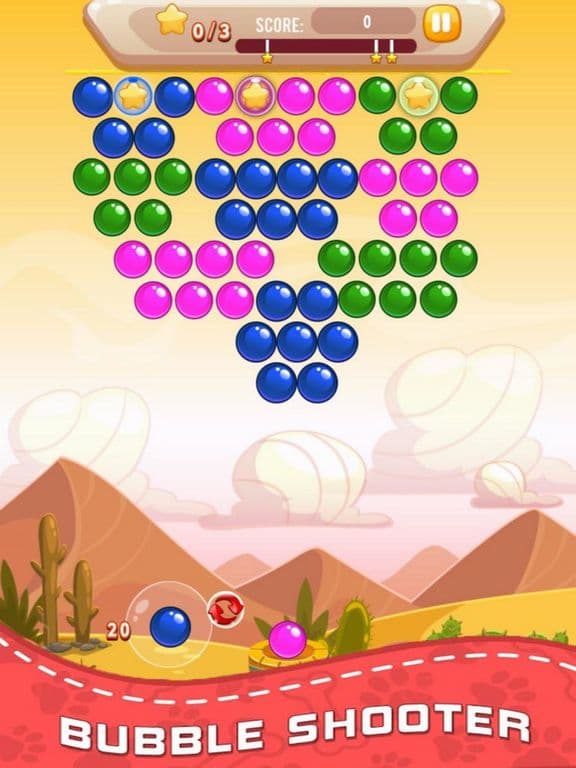 Flying Bubble - Ball Pop screenshot 2