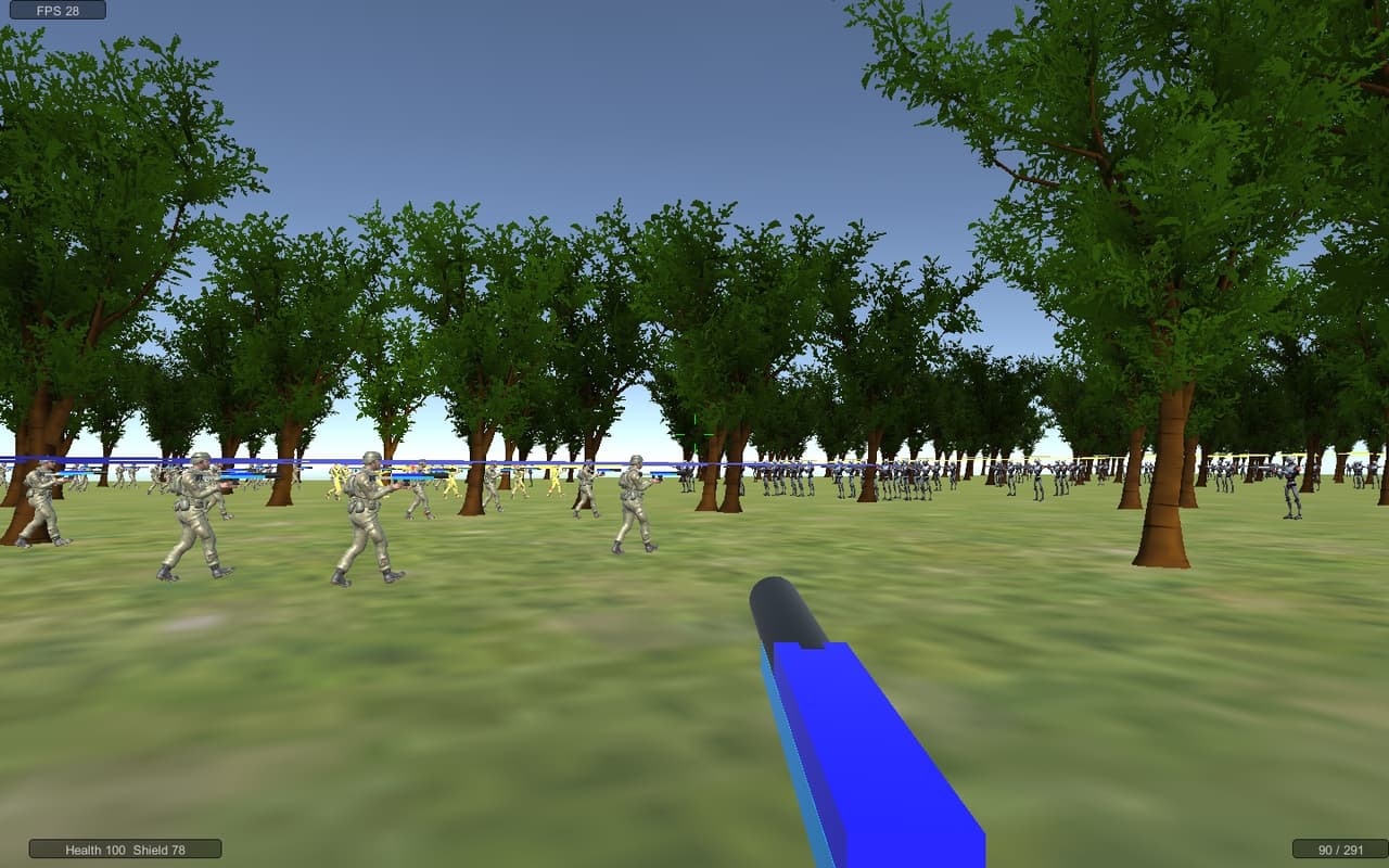 Alien invade FPS screenshot 4