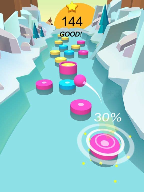 Color Piano Ball: Jump and Hit screenshot 3