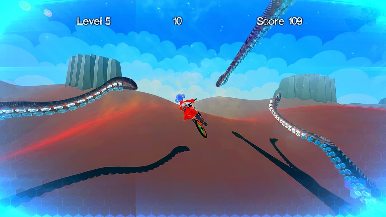 Hentai tentacle bicycle race screenshot 2