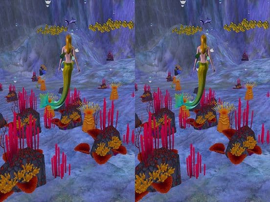 VR Chase Little Flappy Underwater Mermaid screenshot 4