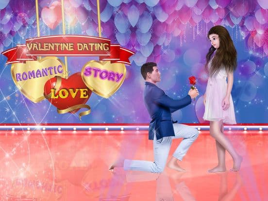 Valentine Dating Love Story screenshot 2