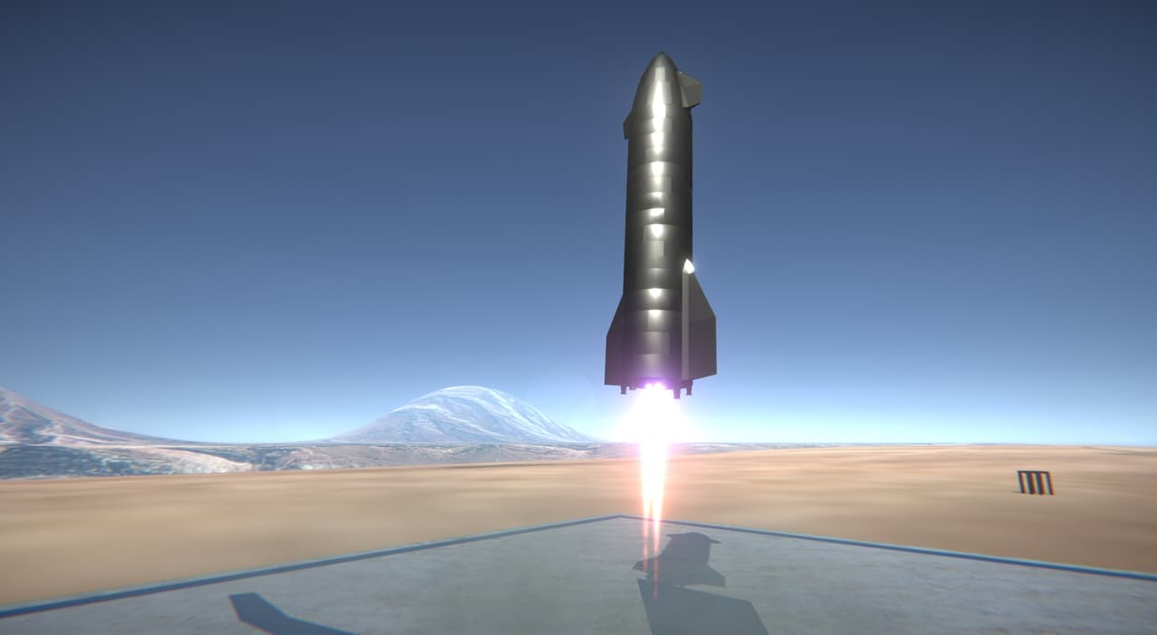 Starship SN8 "Simulator"