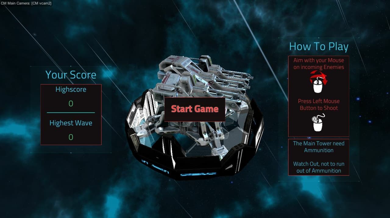 Defender of the Turrets: Warp Attack (itch) screenshot 2