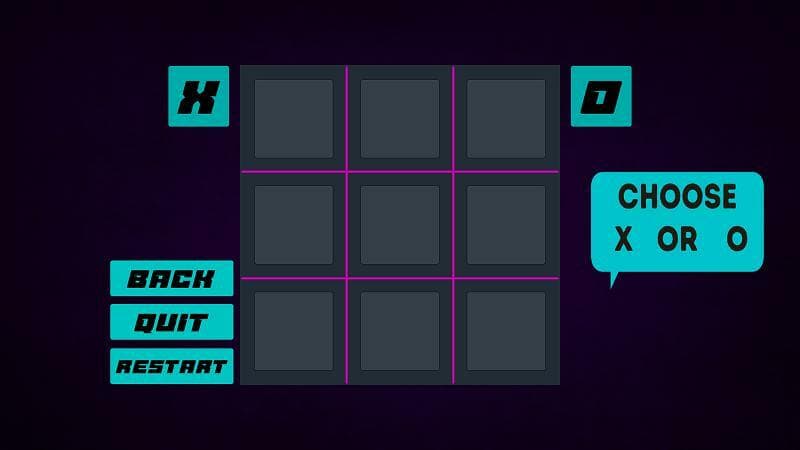Tic Tac Toe || Modren Tic Tac Toe || Two Player Fun Game || Two Player Offline Game || Fun Game For Low End Pc screenshot 3