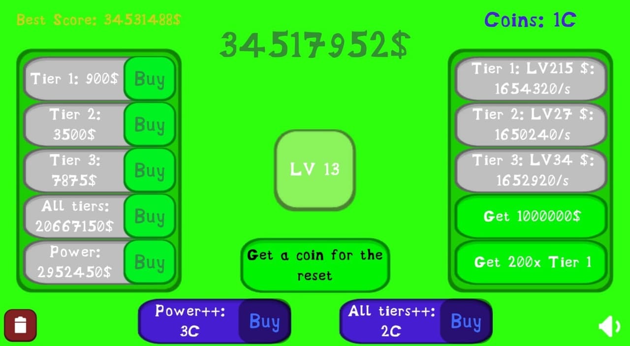 Clicker Game (IDK_ORG) screenshot 4