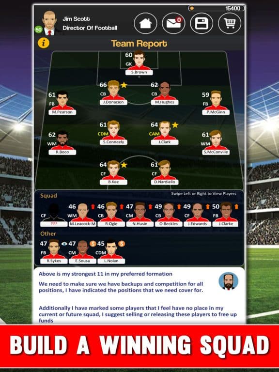 Club Soccer Director 2018 screenshot 5