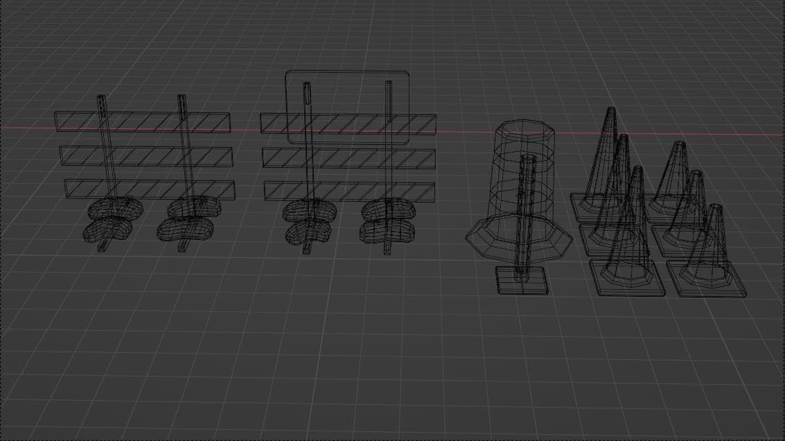 Low Poly traffic asset pack! screenshot 5