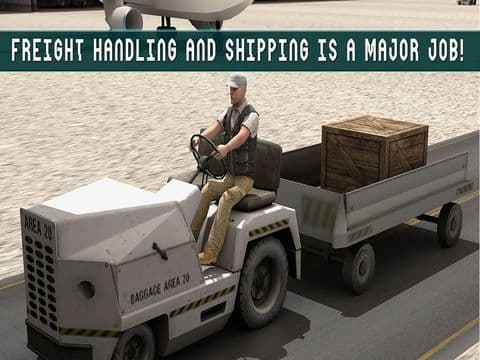 Transport Truck Cargo Plane 3D screenshot 3