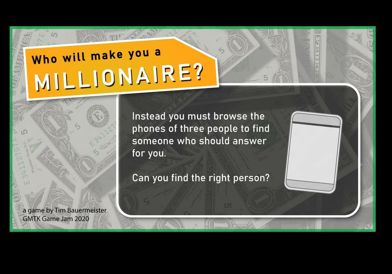 Who will make you a Millionaire? screenshot 2