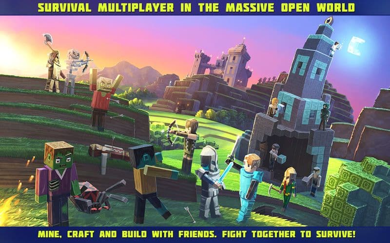 Planet of Cubes Survival Games screenshot 2