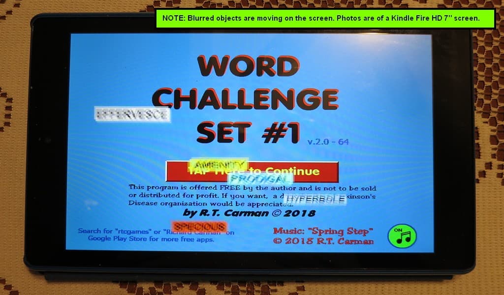 Word Challenge - Set 1 screenshot 2