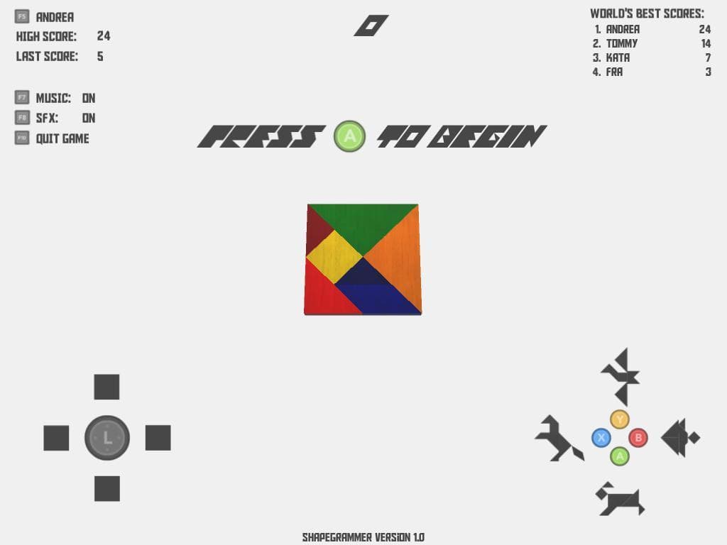 Shapegrammer screenshot 2