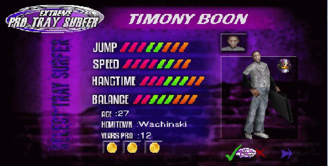 Extreme pro tray surfer screenshot 2