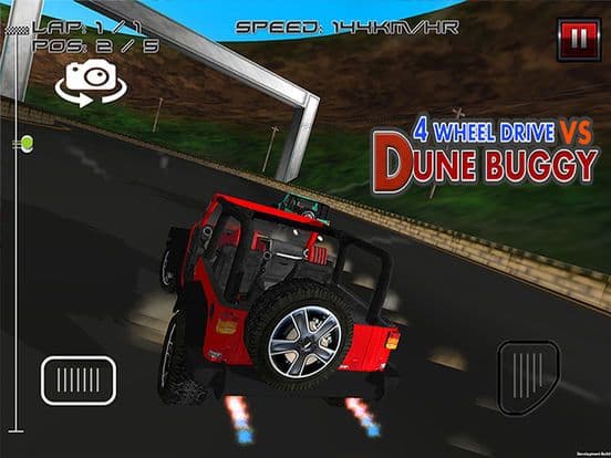 4 Wheel Drive Vs Dune Buggy - Free 3D Racing Game screenshot 5