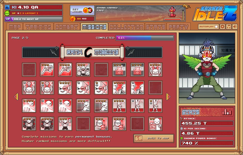Shonen Idle Z screenshot 3
