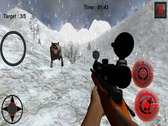 Wild Animal Hunting Wolf Shoot