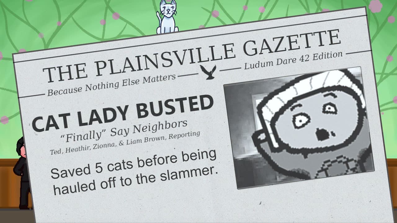 Granny Frans Feline Frenzy