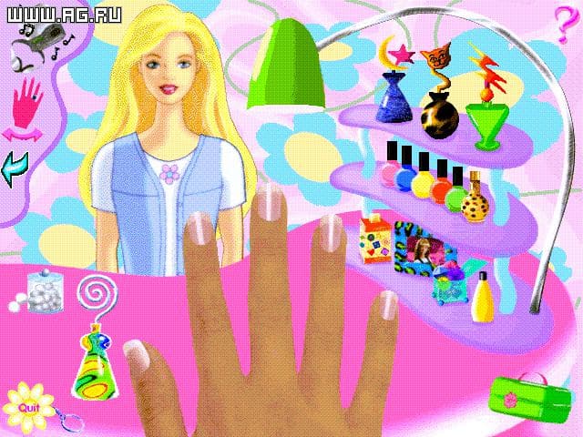 Barbie Nail Designer screenshot 2