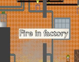 Fire in factory