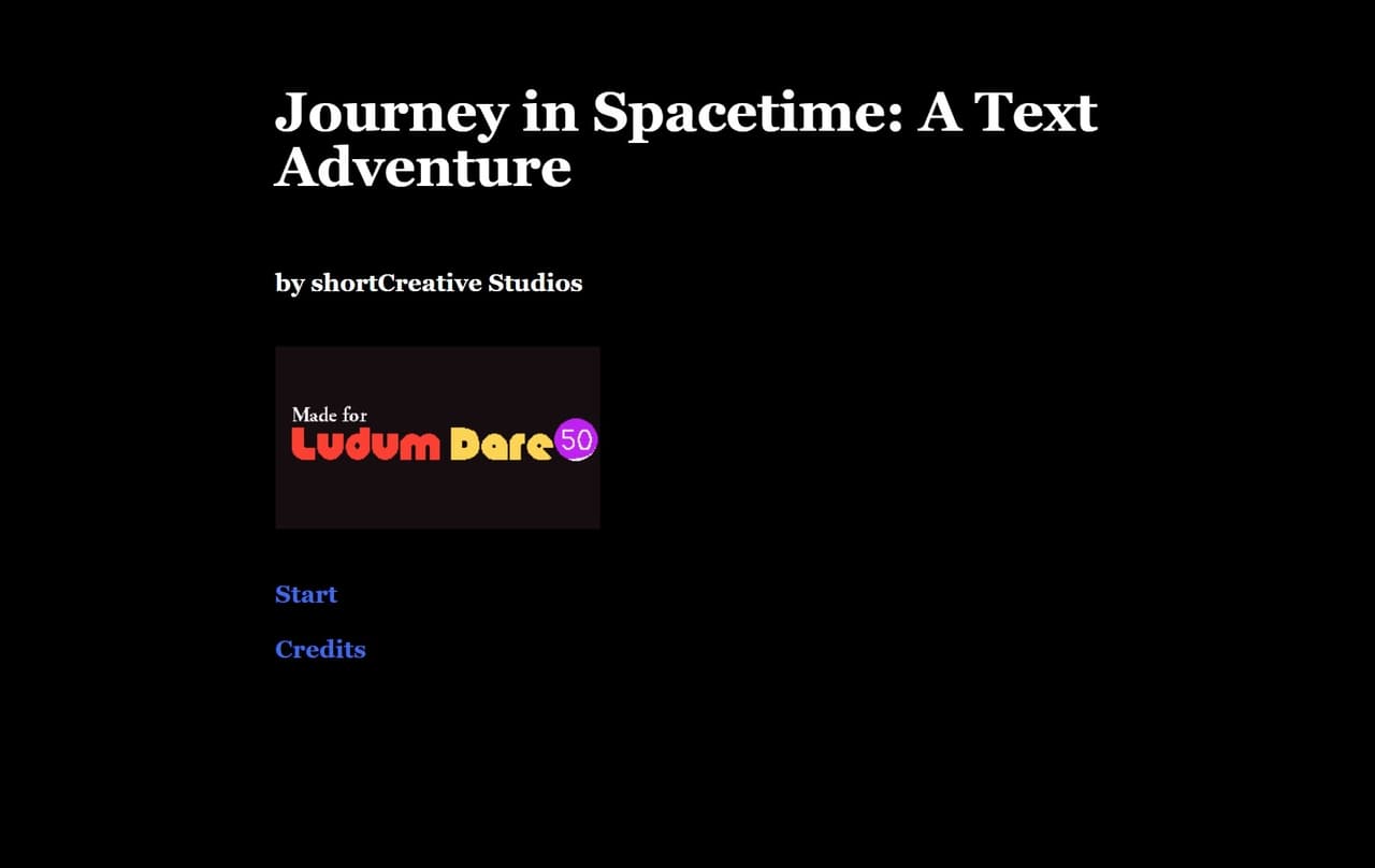 Journey in Spacetime: A Text Adventure screenshot 2