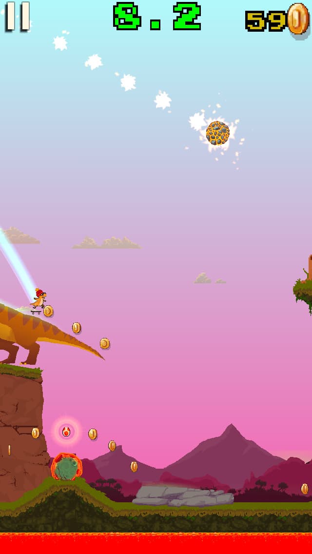 Dino Skater screenshot 5