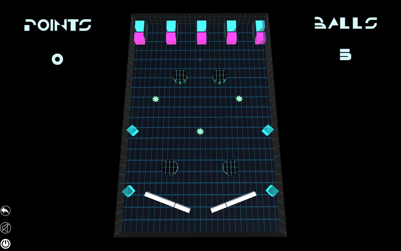 Neon Pinball screenshot 2