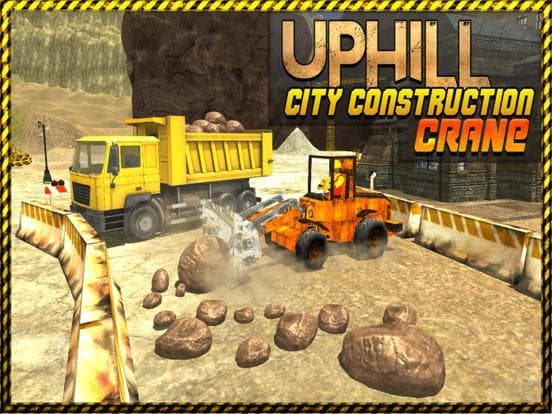 Hill Climb Construction Crane 3D Dumper & Forklift screenshot 6