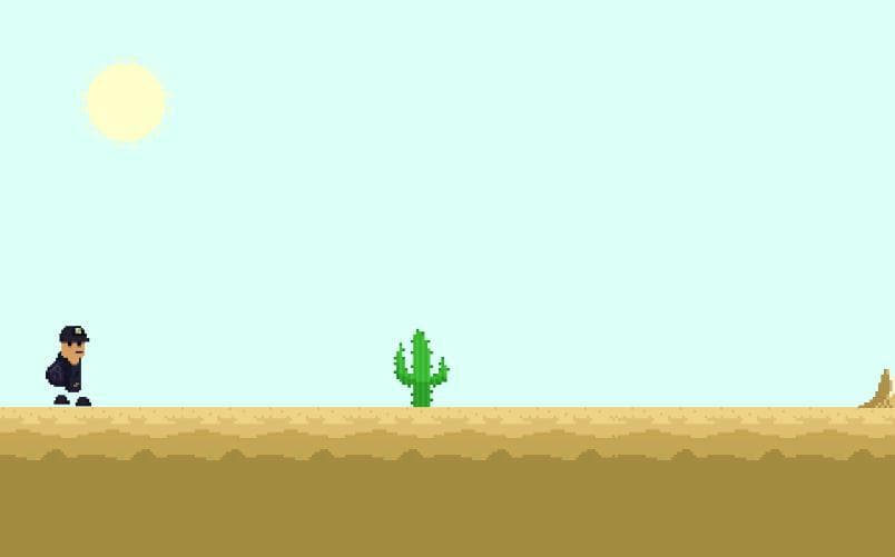 A Small Endless Running Game