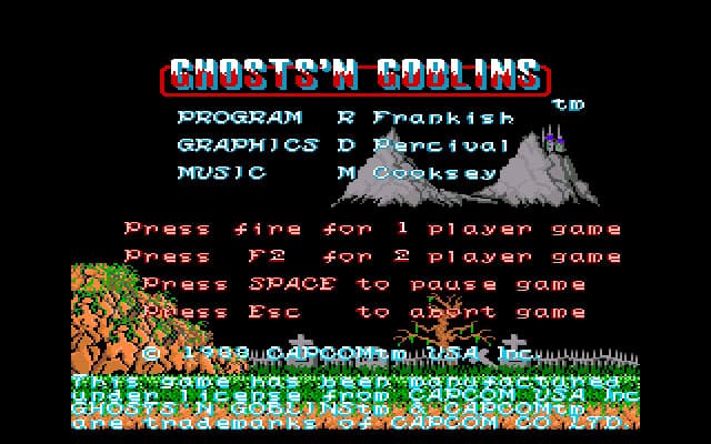 Ghosts n Goblins (1985) screenshot 3