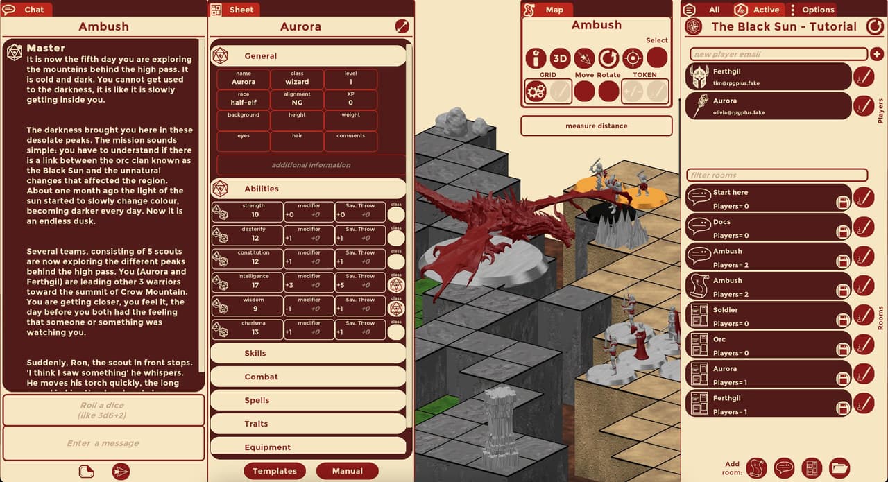 RPG Plus Unlocked - Anywhere Anytime Virtual Tabletop screenshot 2