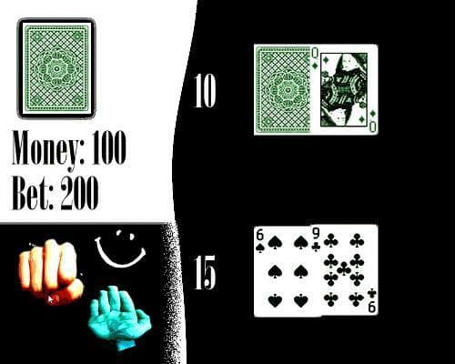 Blackjack (itch) (problemx4) screenshot 2