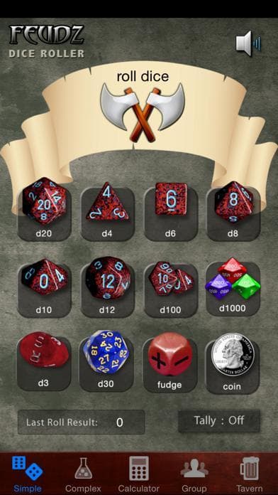 Feudz Dice Roller screenshot 3