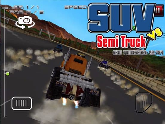 Suv Vs SemiTruck - 3D Racing Game screenshot 2