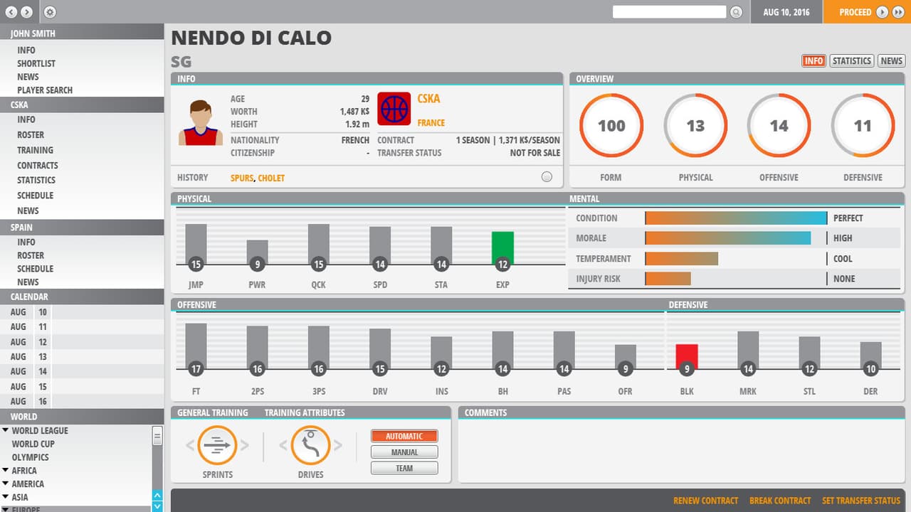 World Basketball Manager 2 screenshot 4