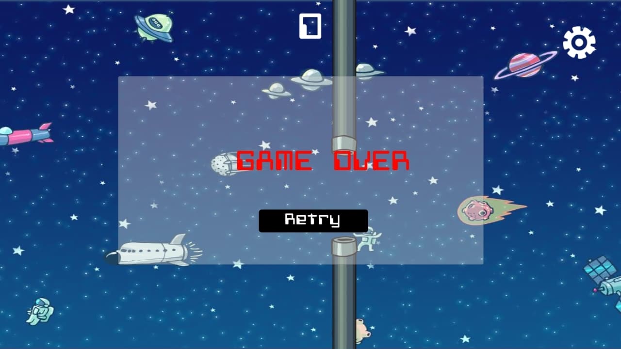 Intergalactical Flappy Hero screenshot 5