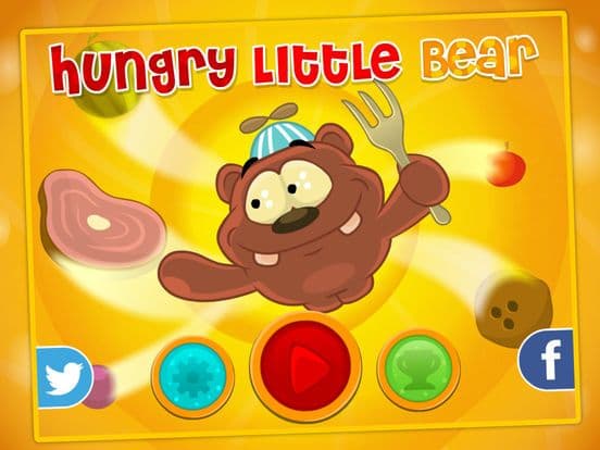 Hungry Little Bear Lite screenshot 2