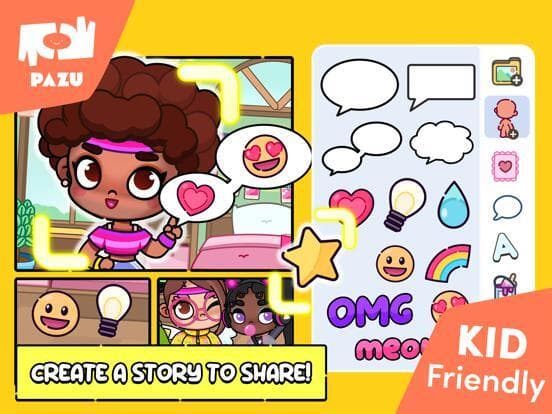 Characters maker kids games screenshot 3