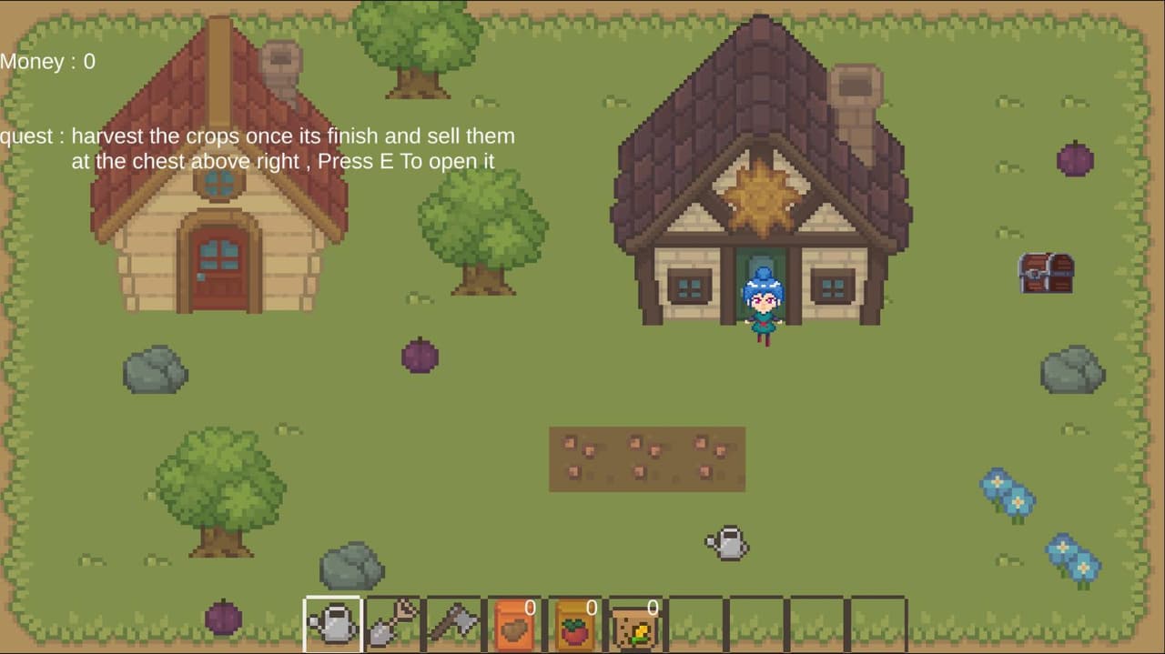 Simple farming simulator game screenshot 3