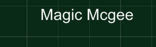 Magic Mcgee