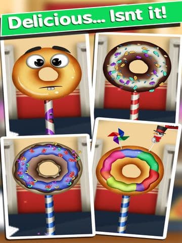 Awesome Donut Cake Pop Dessert Breakfast Shop Maker screenshot 3